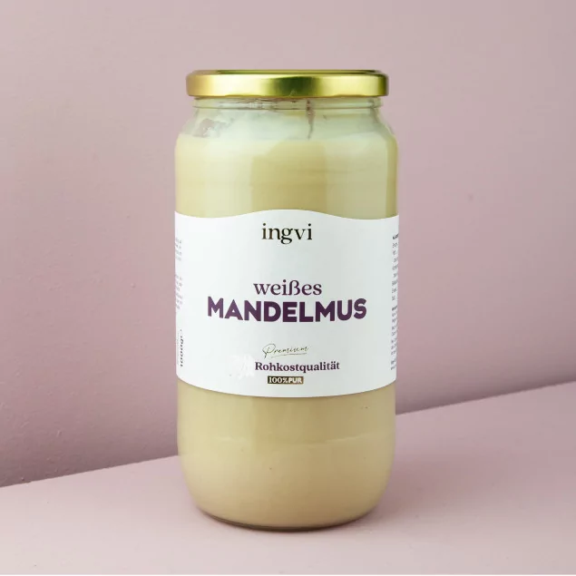 Mandelmus weiß von Ingvi, 1000g