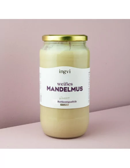 Mandelmus weiß von Ingvi, 1000g