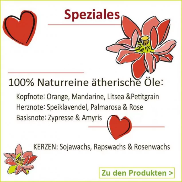 Mini Duftkerze "Merci" mit Deckel