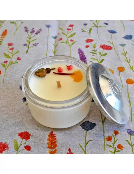 Mini Duftkerze Wunderschön mit Deckel